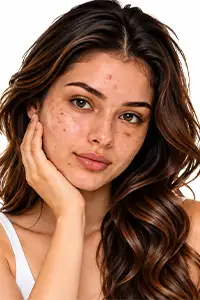 Skin transformation - Before